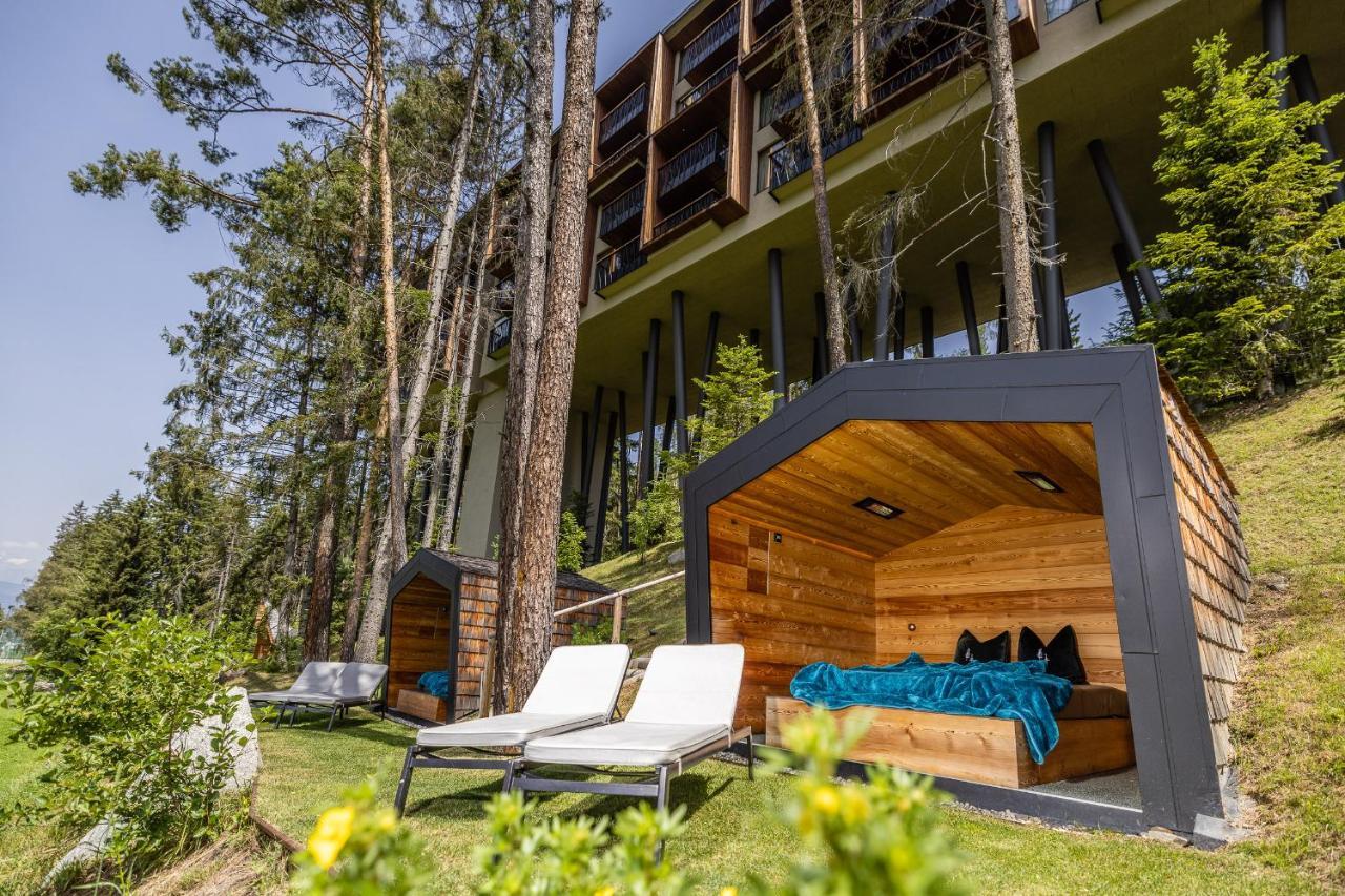 My Arbor - Dolomites Hotel Bressanone Bagian luar foto The hotel's outdoor spa